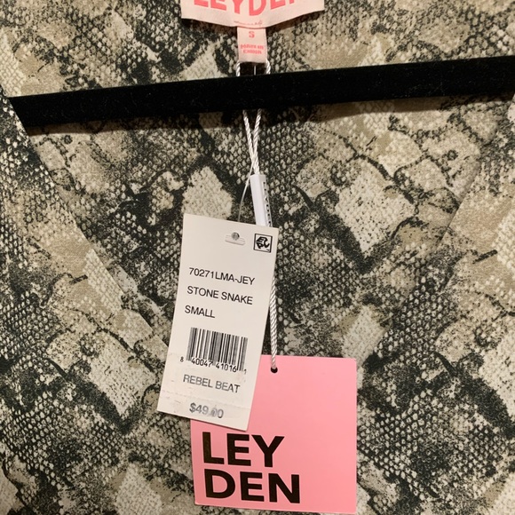 LeyDen Womens Top Stone Snake Small - Picture 5 of 8